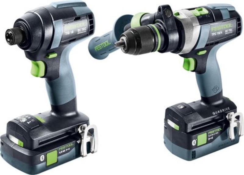 Festool Skrue- og boresæt TID 18 5,0/4,0-Set TPC 18/4