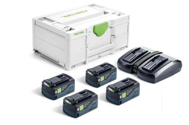 Festool Energi-Set SYS 18V 4x5,0/TCL 6 DUO