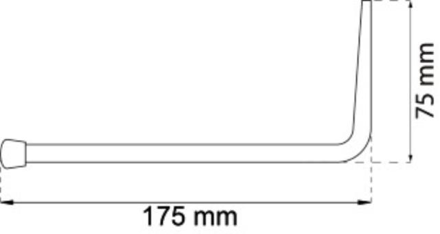 STIGEOPHÆNG 176MM ELGALV