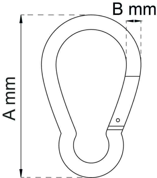 BRANDMANDSHAGE 80X8MM GALV 1STK 