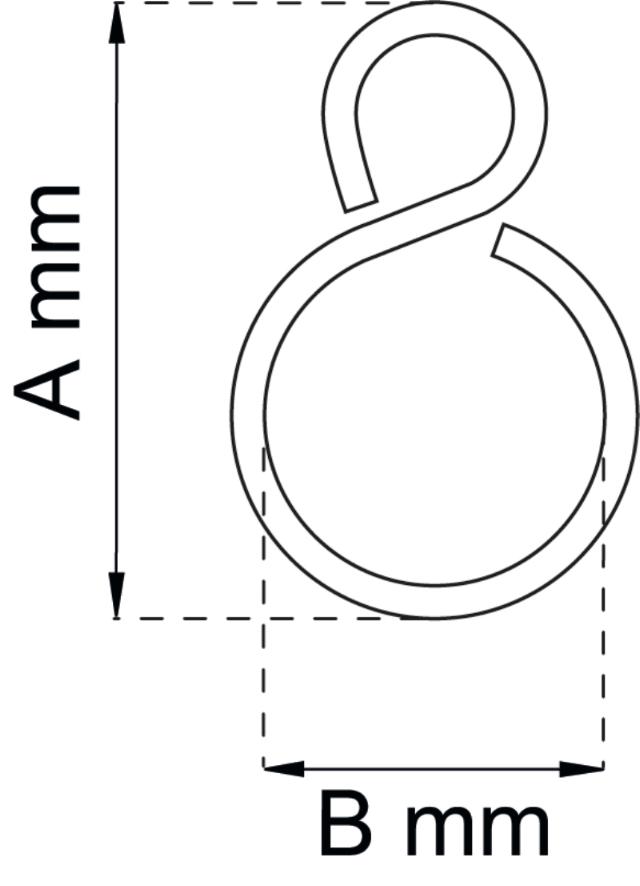 S-KROG 22MM FORNIKLET 10 STK 