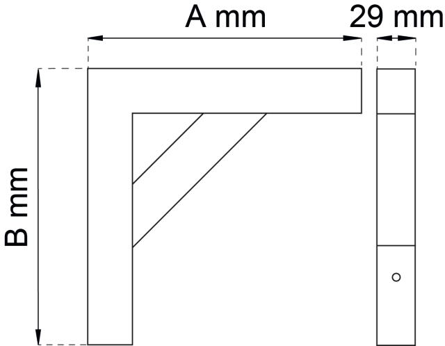 HYLDEKNÆGT 180X265 MM EG