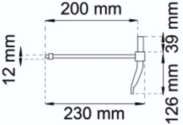 Lockit gummiprop t/dørstop 1705