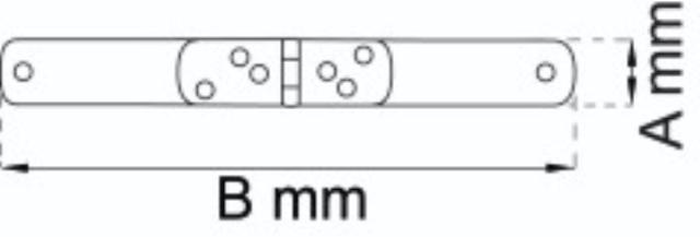 KÆLDERHÆNGSEL 38X146MM VARMGALV