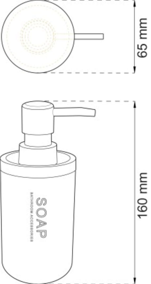 SÆBEDISPENSER NATURE SORT