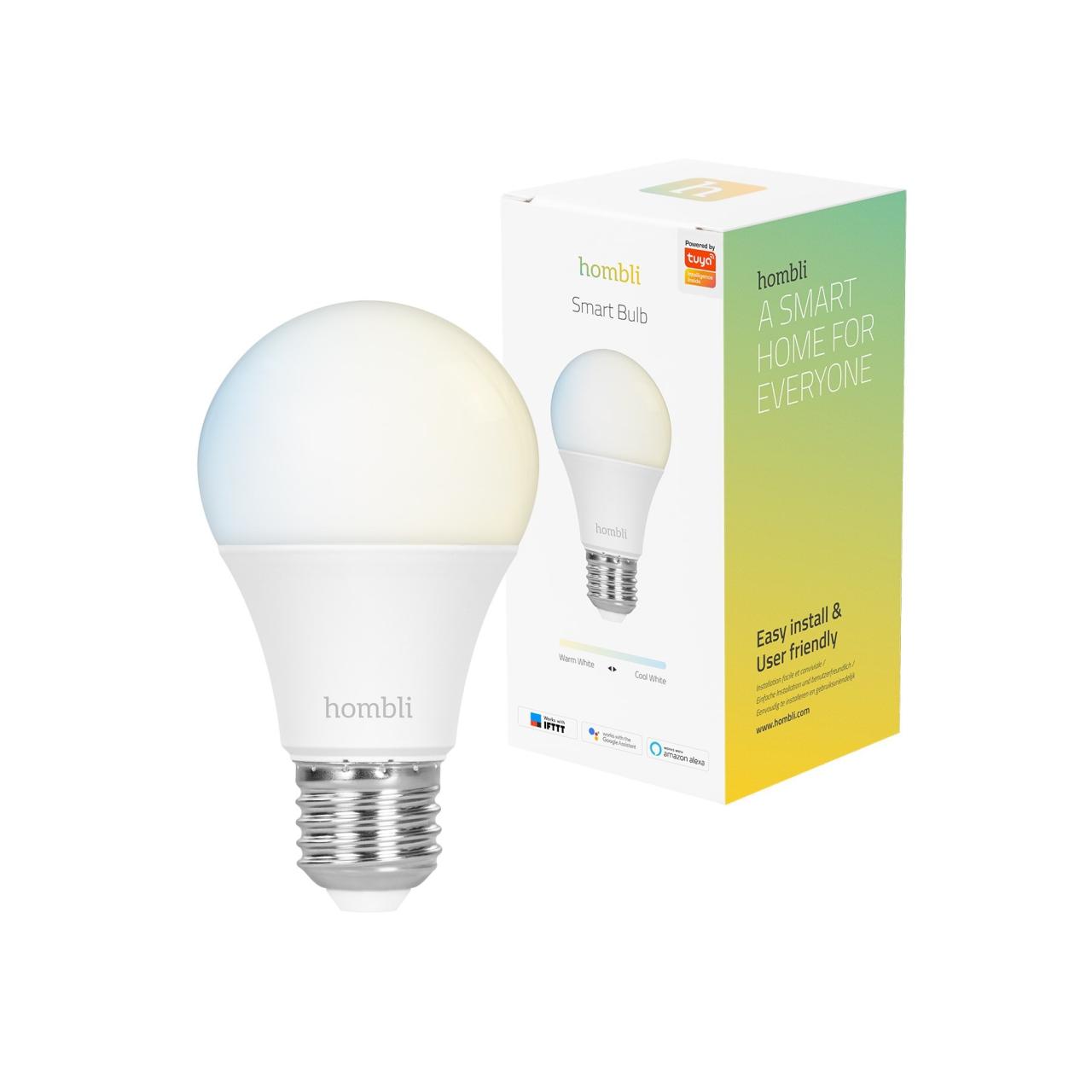 Hombli Smart Bulb 9W CCT (E27)