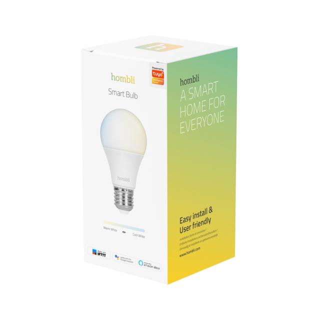 Hombli Smart Bulb 9W CCT (E27)