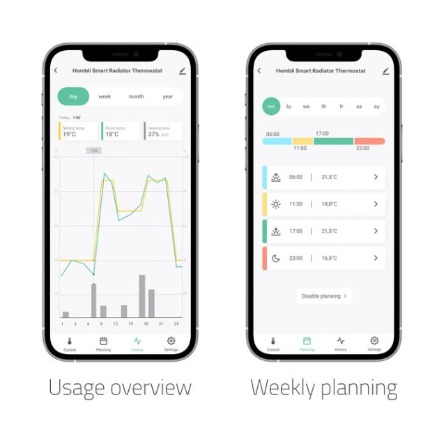 Hombli Smart Radiator Thermostat add-on