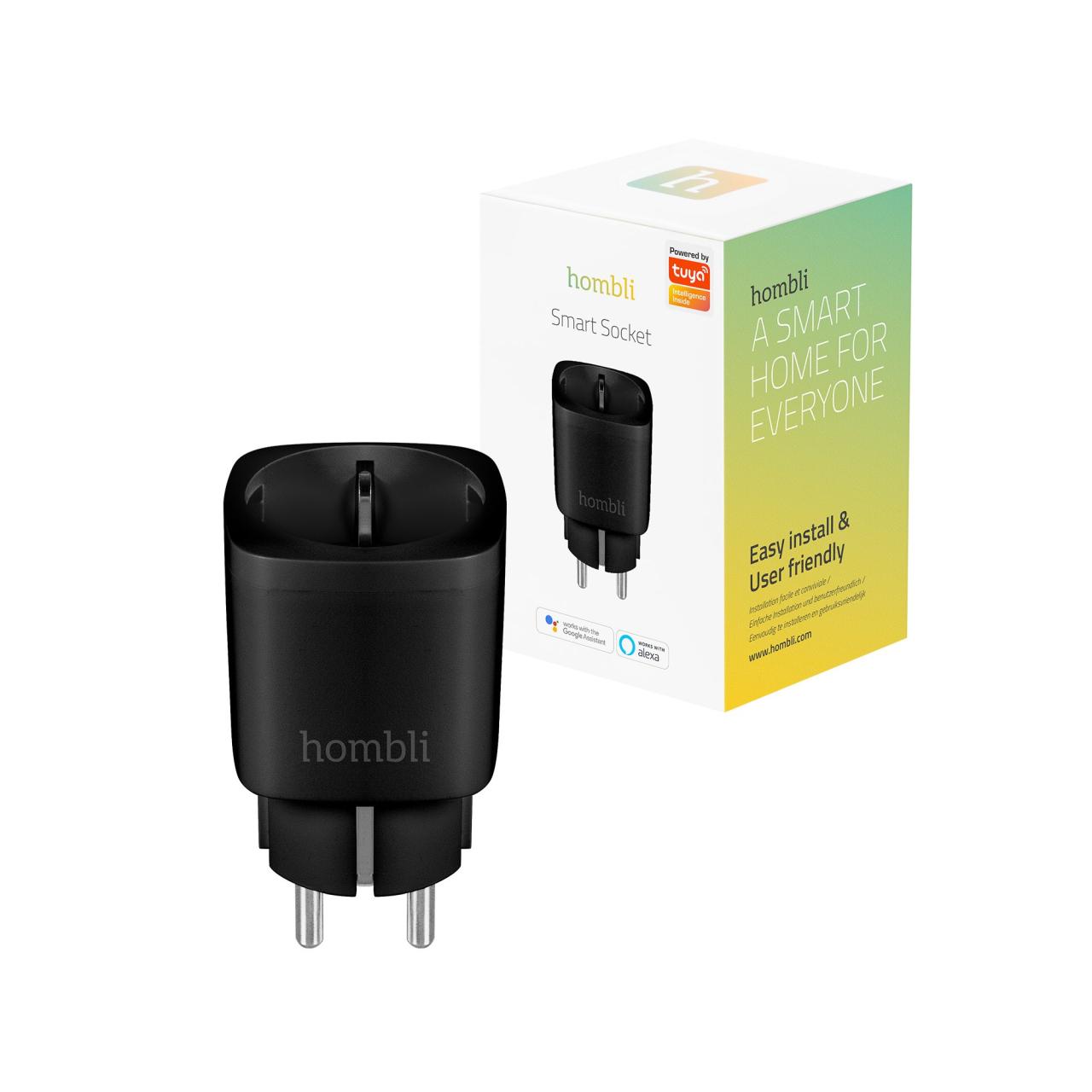 Hombli Smart Socket (EU), Black