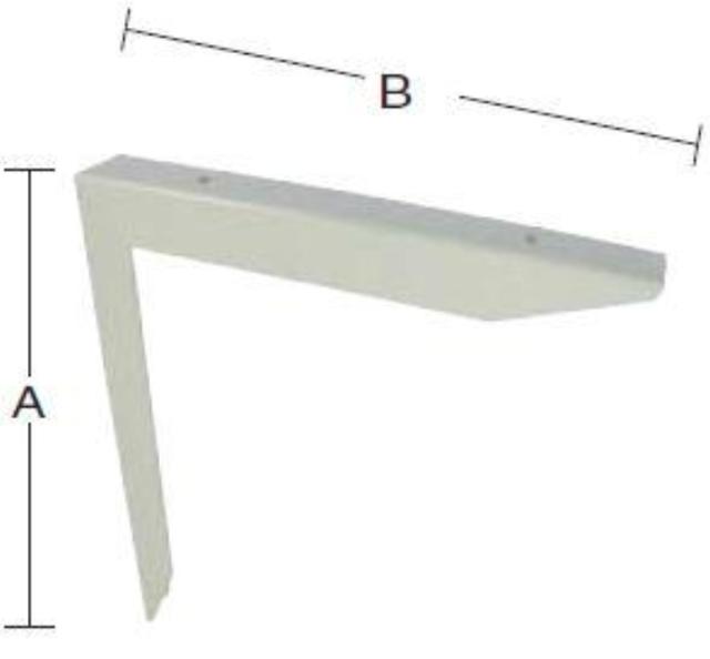 BORDBÆRING 300X300 MM Lakeret Hvid -