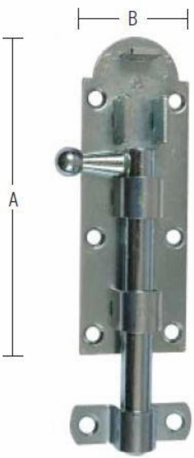 SKUDRIGLE 130 MM M. SKRUER * Elforzinket Blå -