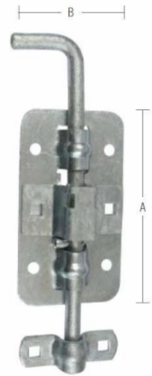 SKUDRIGLE 260 MM AFLÅSELIG