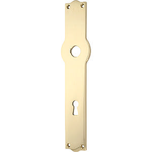 Langskilte L22 GN Boda cc72 Messing Poleret Uden lak Ø15 210x45x3mm