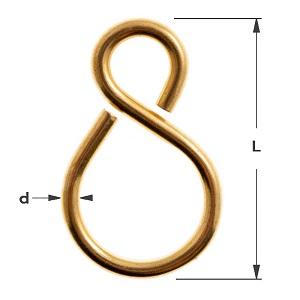 S-Krog 1003 A-symetrisk lukket M 18x1,7mm